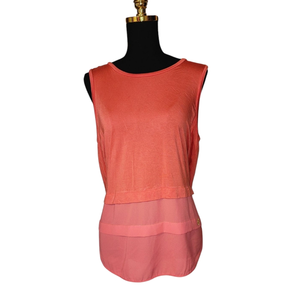 2/25 Michael Kors Coral Sleeveless Women's Top